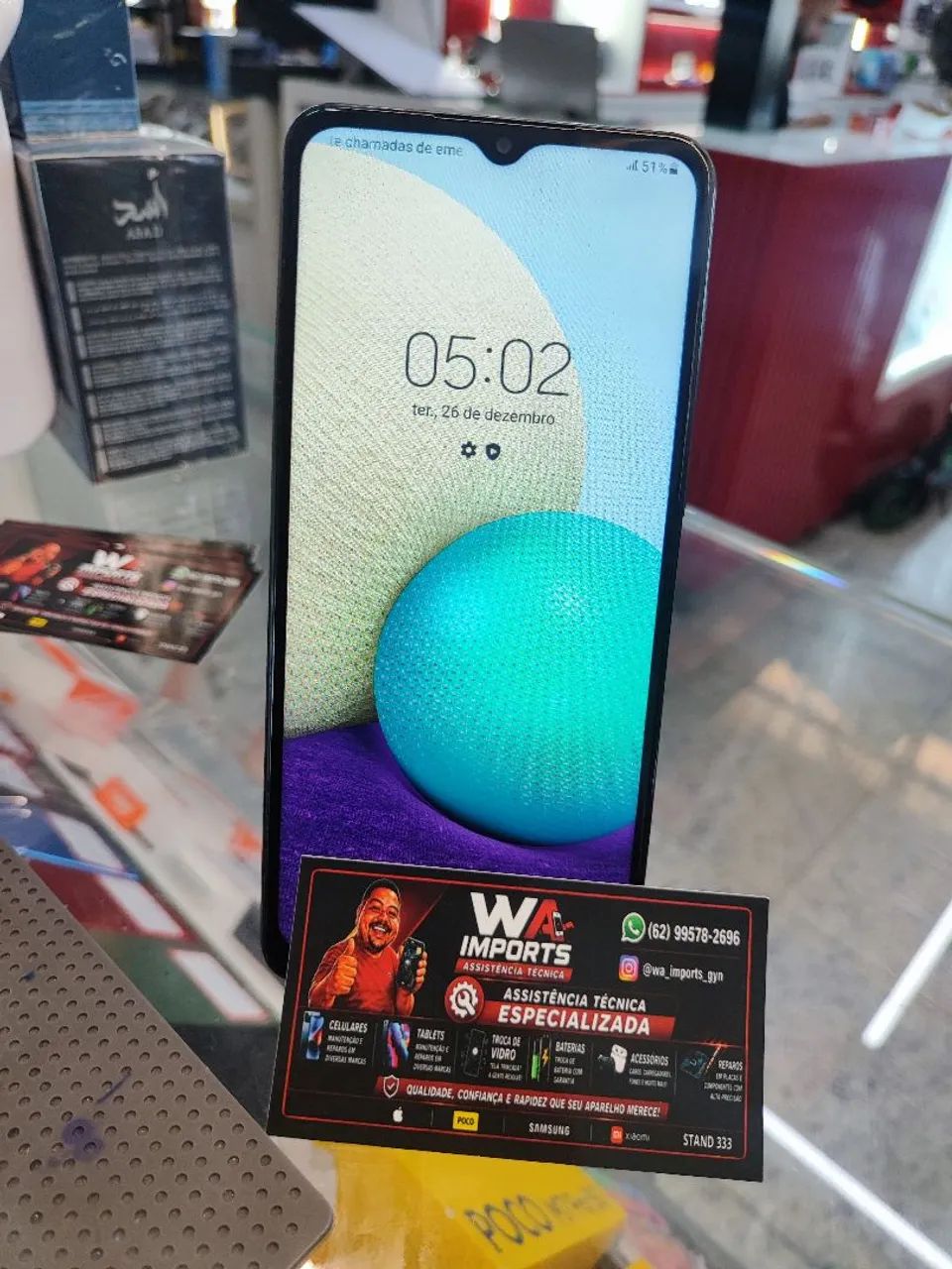 Samsung A02 32GB Garantia + brindes ? - Foto 2