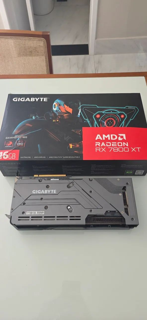 RX 7800 XT 16gb Gigabyte  - Foto 3
