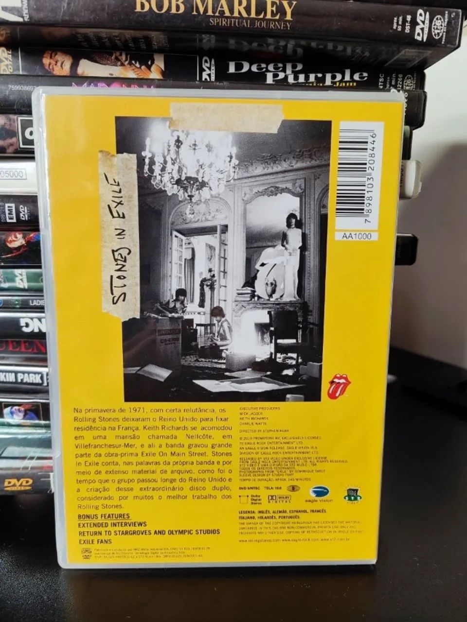 DVD Rolling Stones Stones In Exile - Foto 2