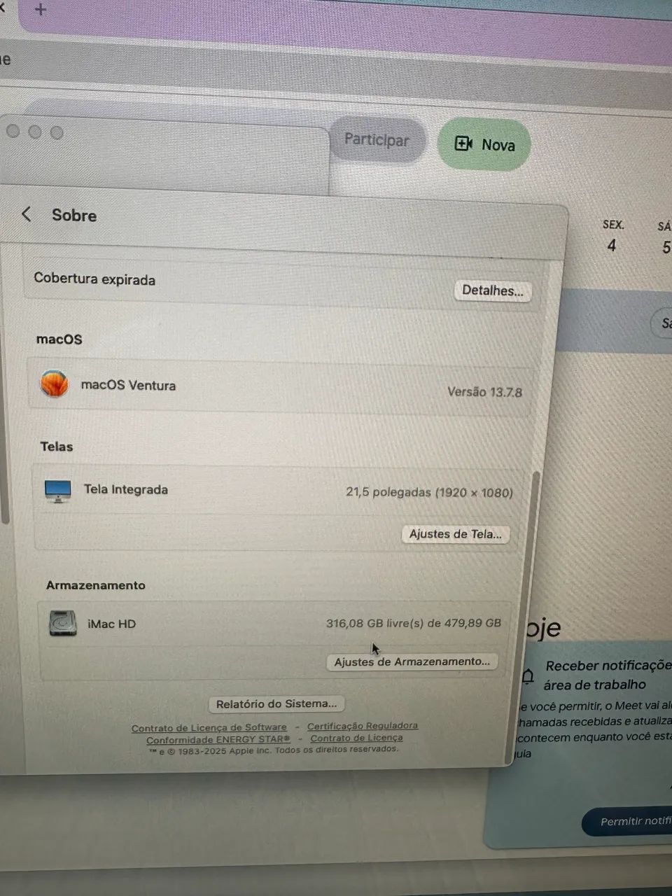iMac 21 pl - 2017 - Foto 4