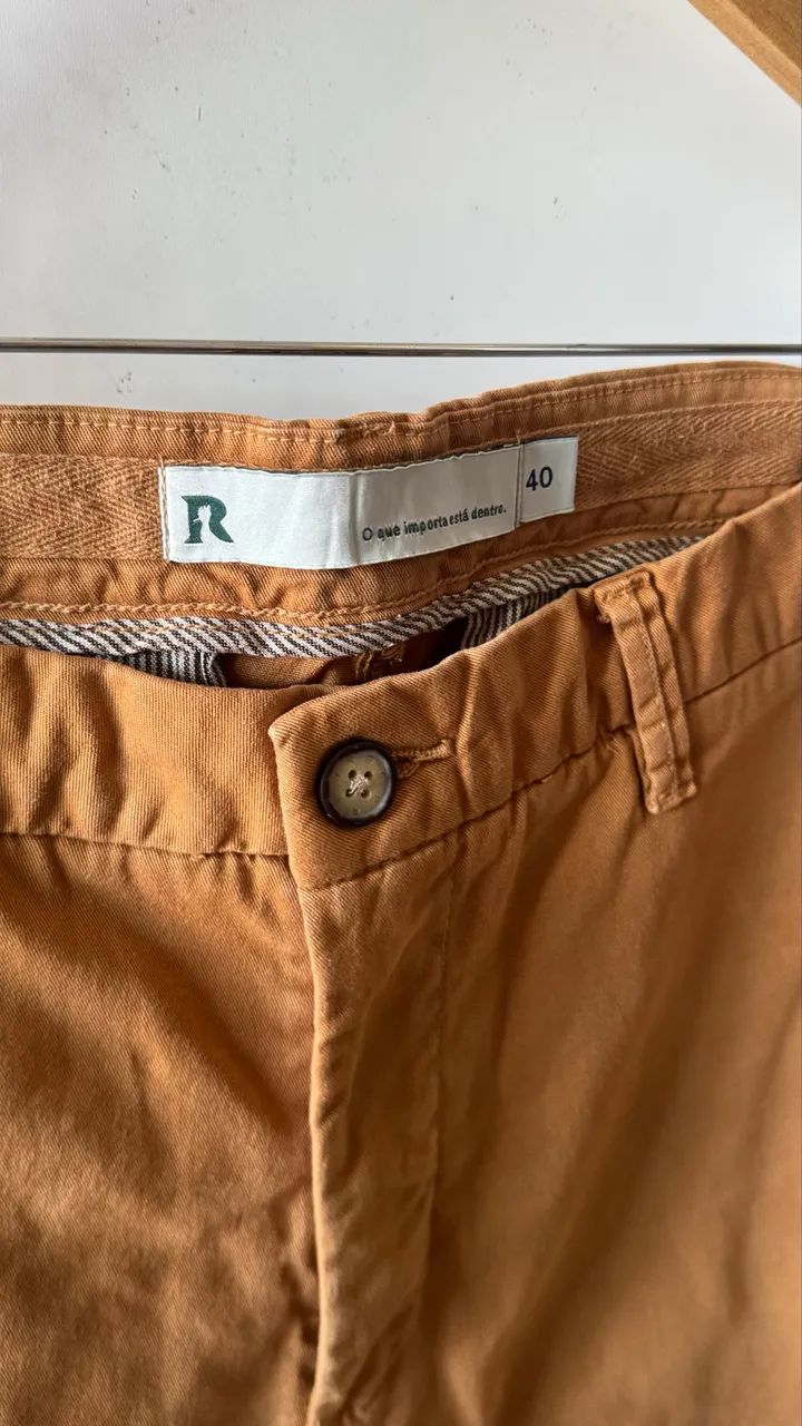 Calça caramelo Reserva tamanho 40 - Foto 4