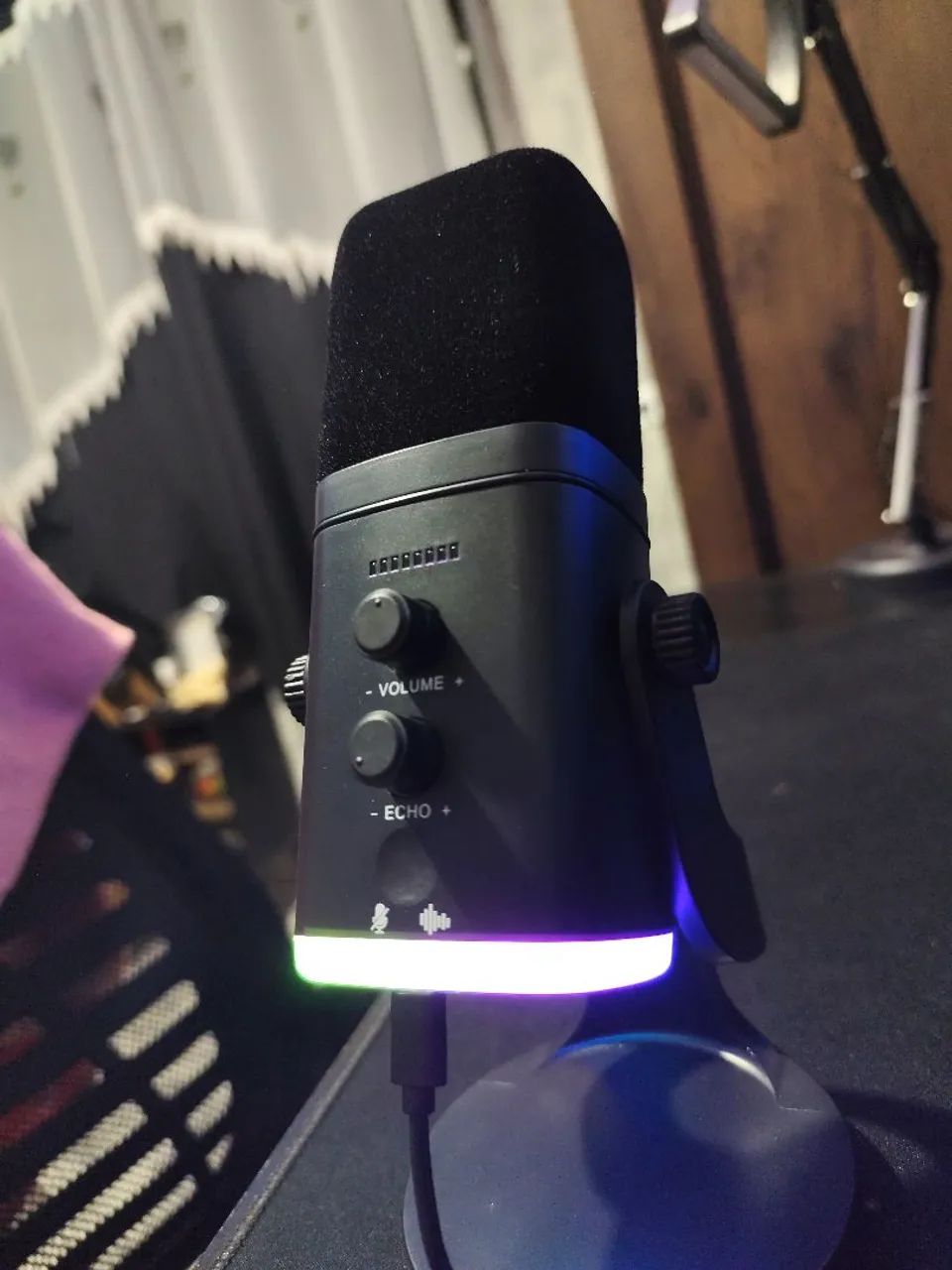 microfone USB/XLR dinâmico estilo AM8 - Foto 4