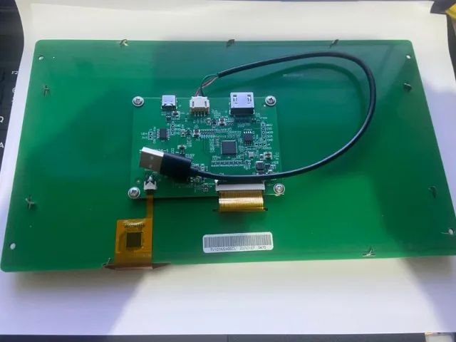  Monitor HDMI 10 polegadas LCD 1024x600 pxl - Foto 2