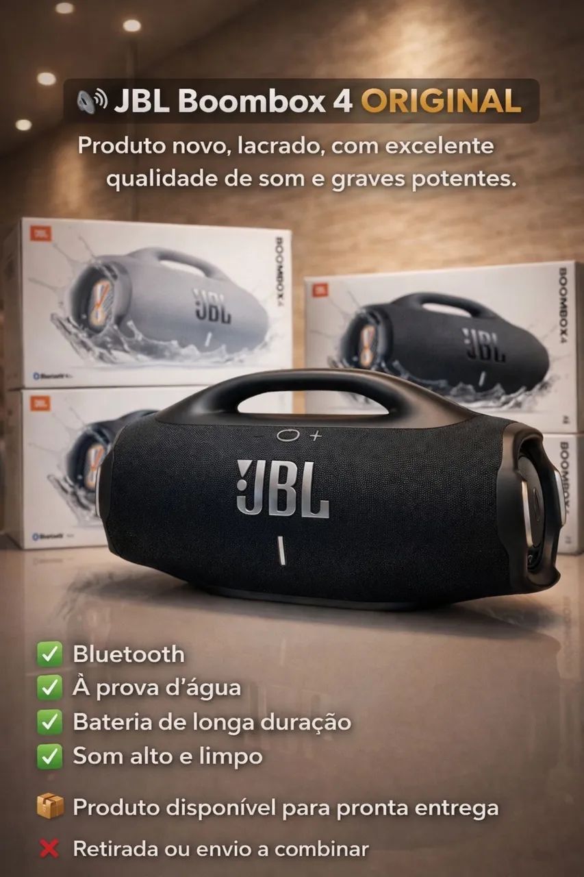 JBL Boombox 4 - Nova, Original e Lacrada - Foto 2