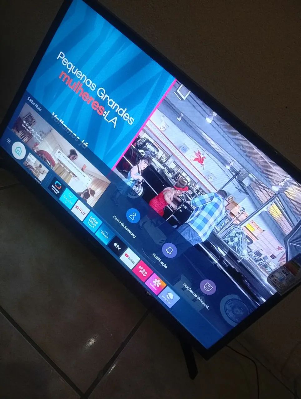 Samsung tv smart tizen 32 polegadas - Foto 3