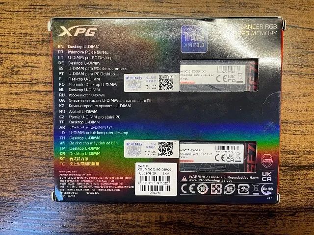 Memoria ram XPG 32gb DDR5 (16x2) 6400MHz  D500g cl32 - Foto 5
