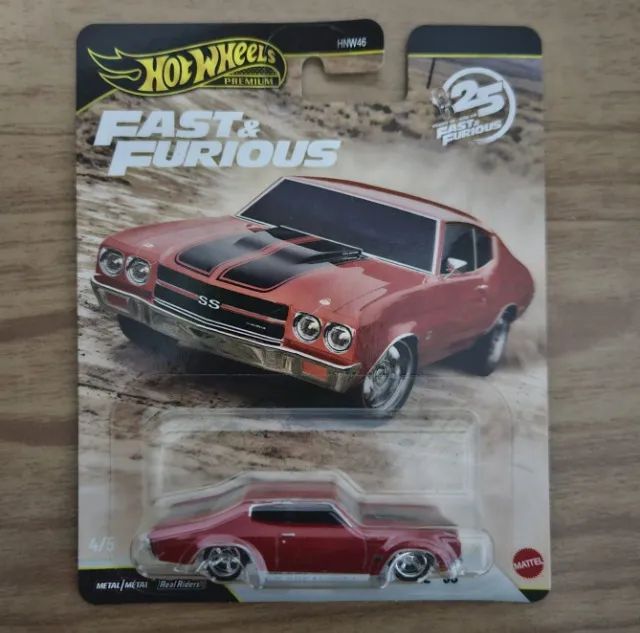 Hot Wheels Premium 1970 Chevrolet Chevelle SS - Velozes e Furiosos