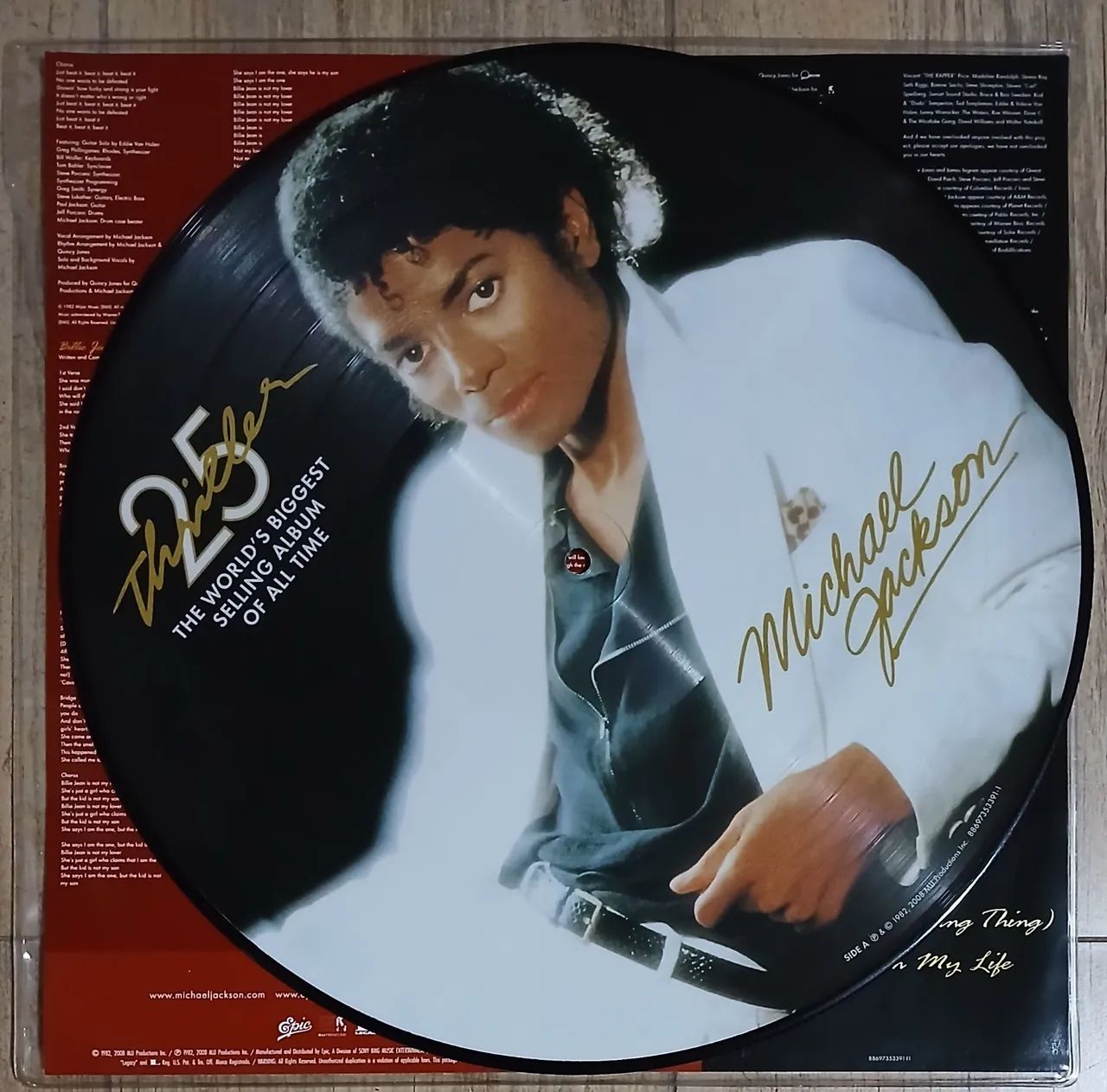 Disco Picture Michael Jackson 25 Importado anos - Foto 3
