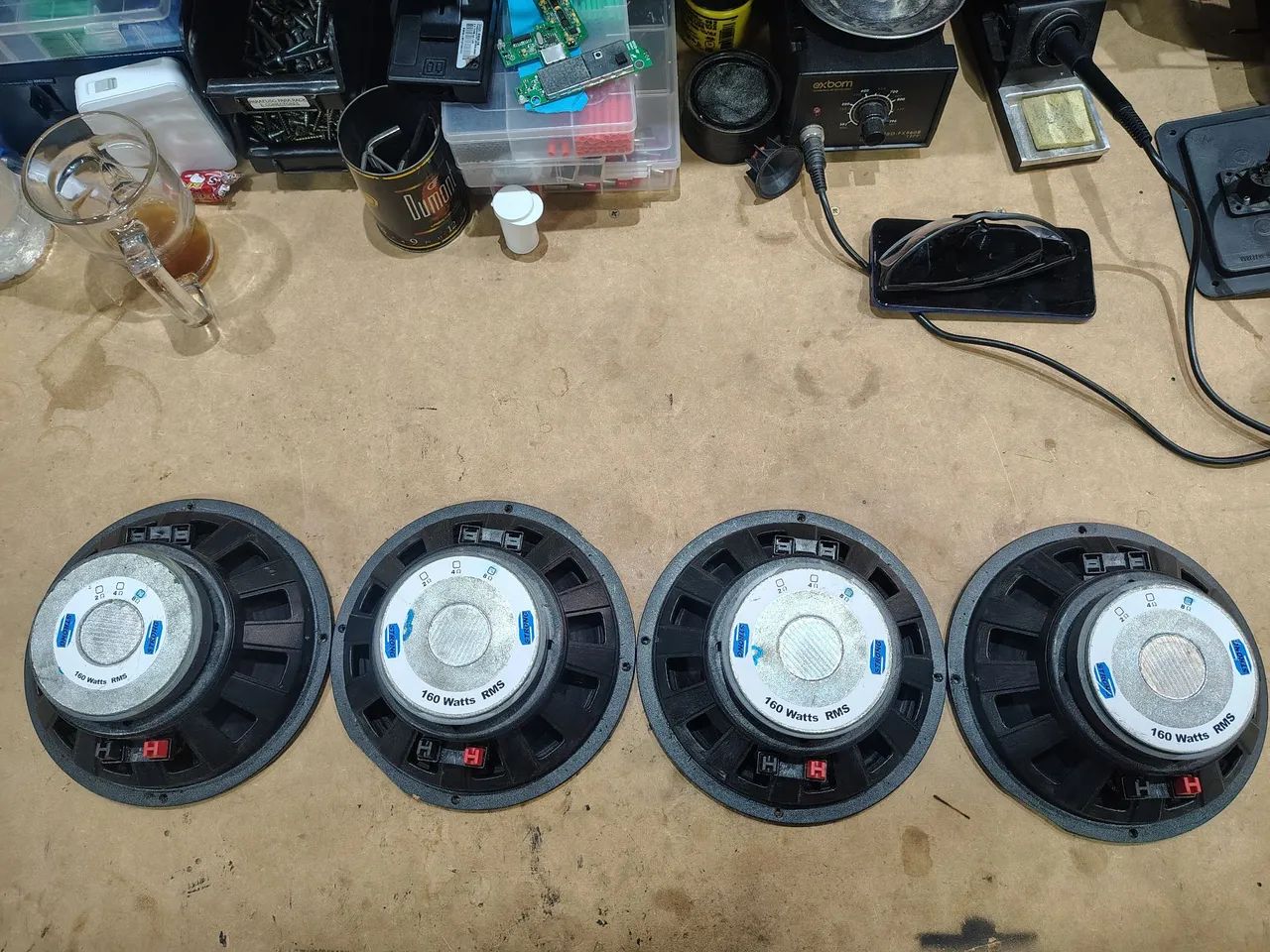 Auto falante 8 polegadas 160w RMS 8 ohms sturdy  - Foto 2
