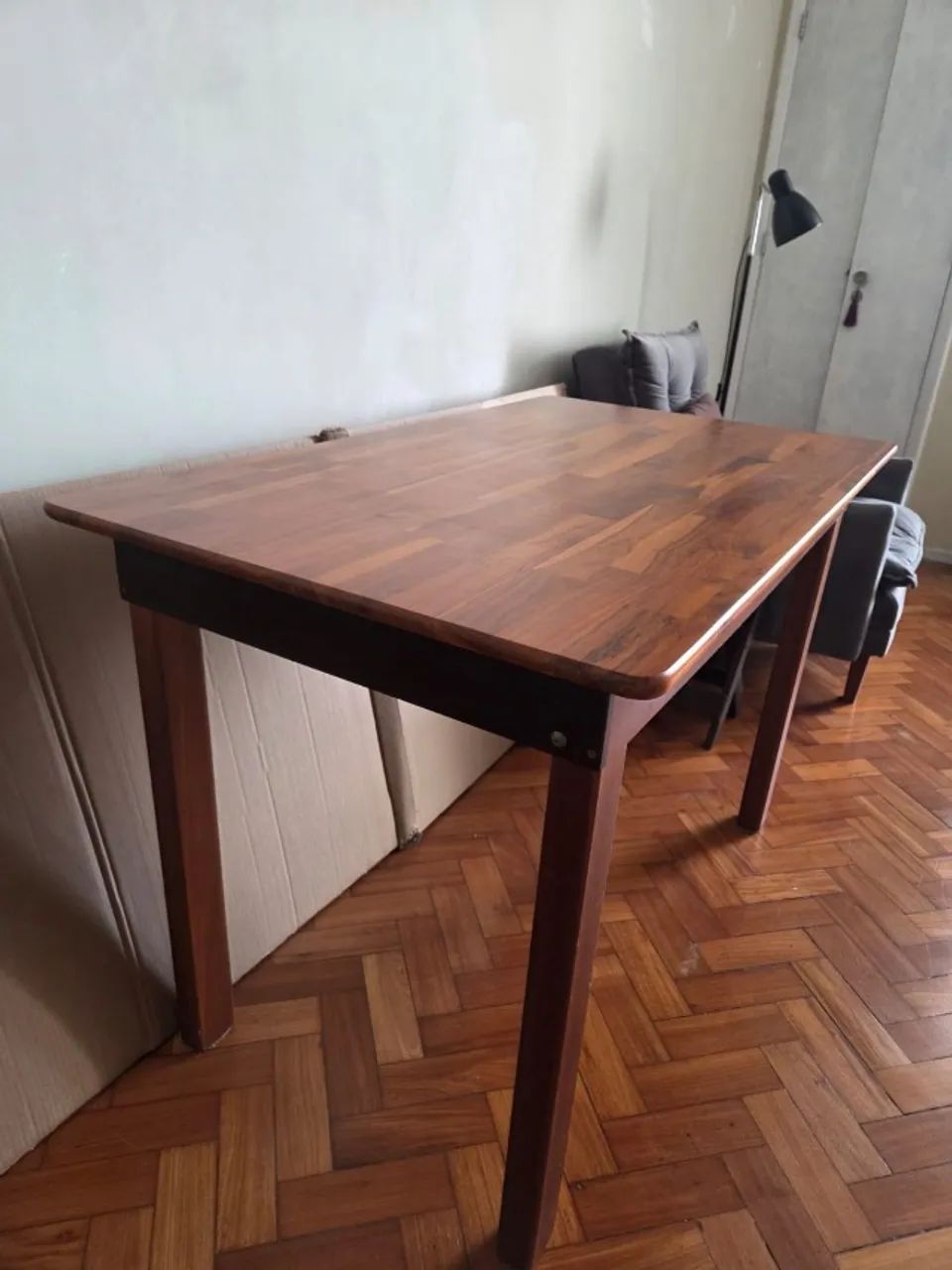 Mesa de Madeira Maciça Resistente (120x70cm) - Excelente Estado - Foto 3