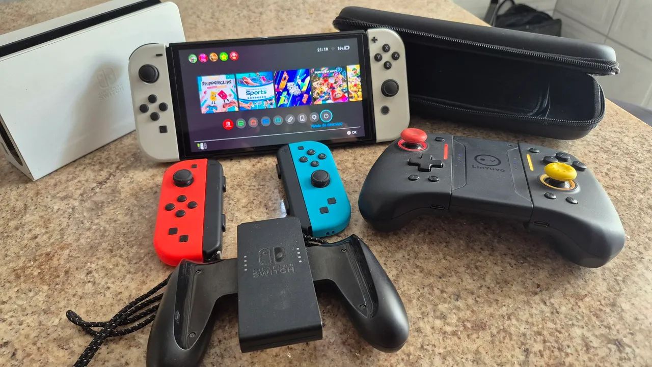 Nintendo Switch Oled Desbloqueado