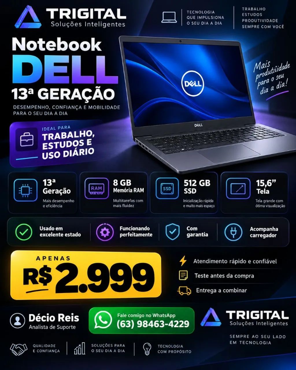 Notebook Core i5 
