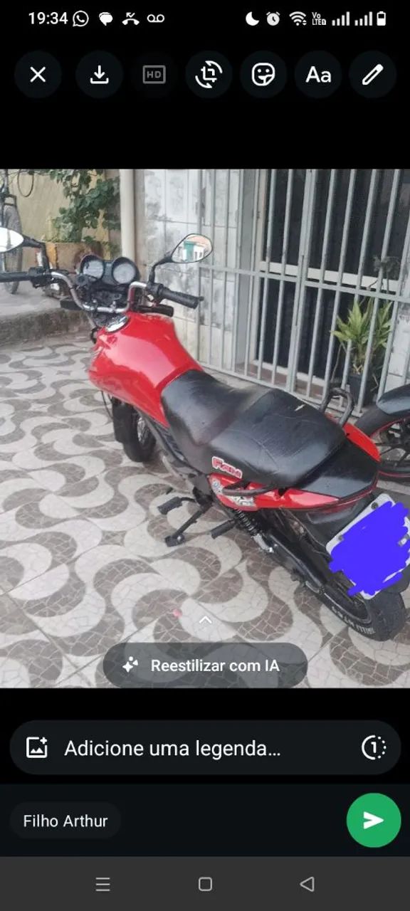 Vendo moto 