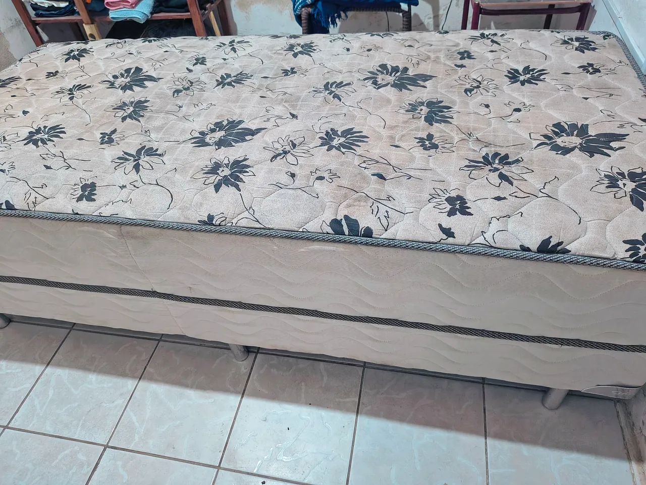 Cama unibox solteiro com molas - Foto 4
