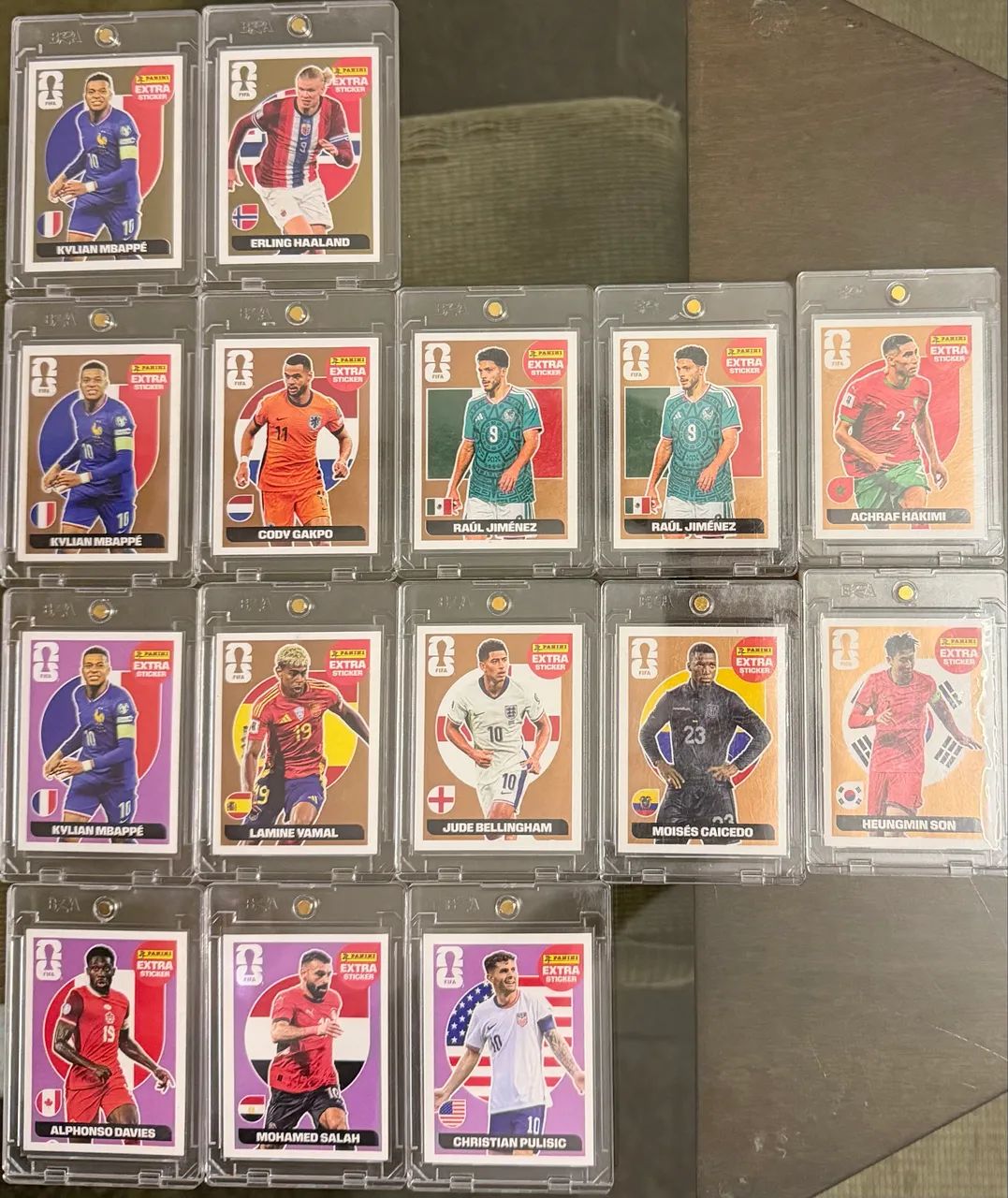 Figurinha Legends Extra Sticker copa 2026 