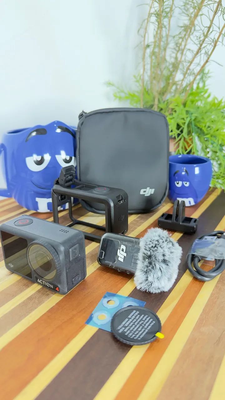 648 - DJI Action 4 com microfone  - Foto 4