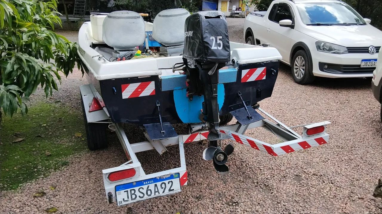 Excelente Lancha em fibra de vidro  - Foto 3