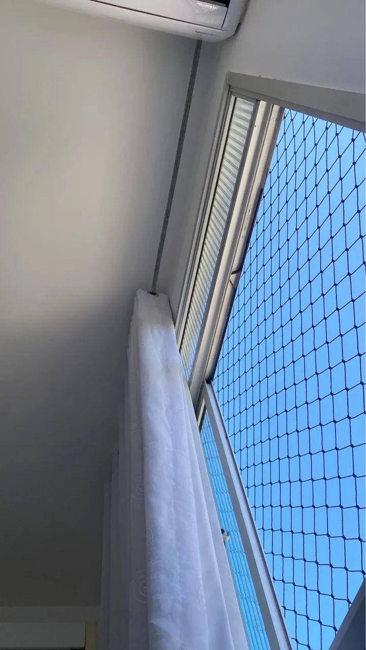 Instalação de telas de proteção 