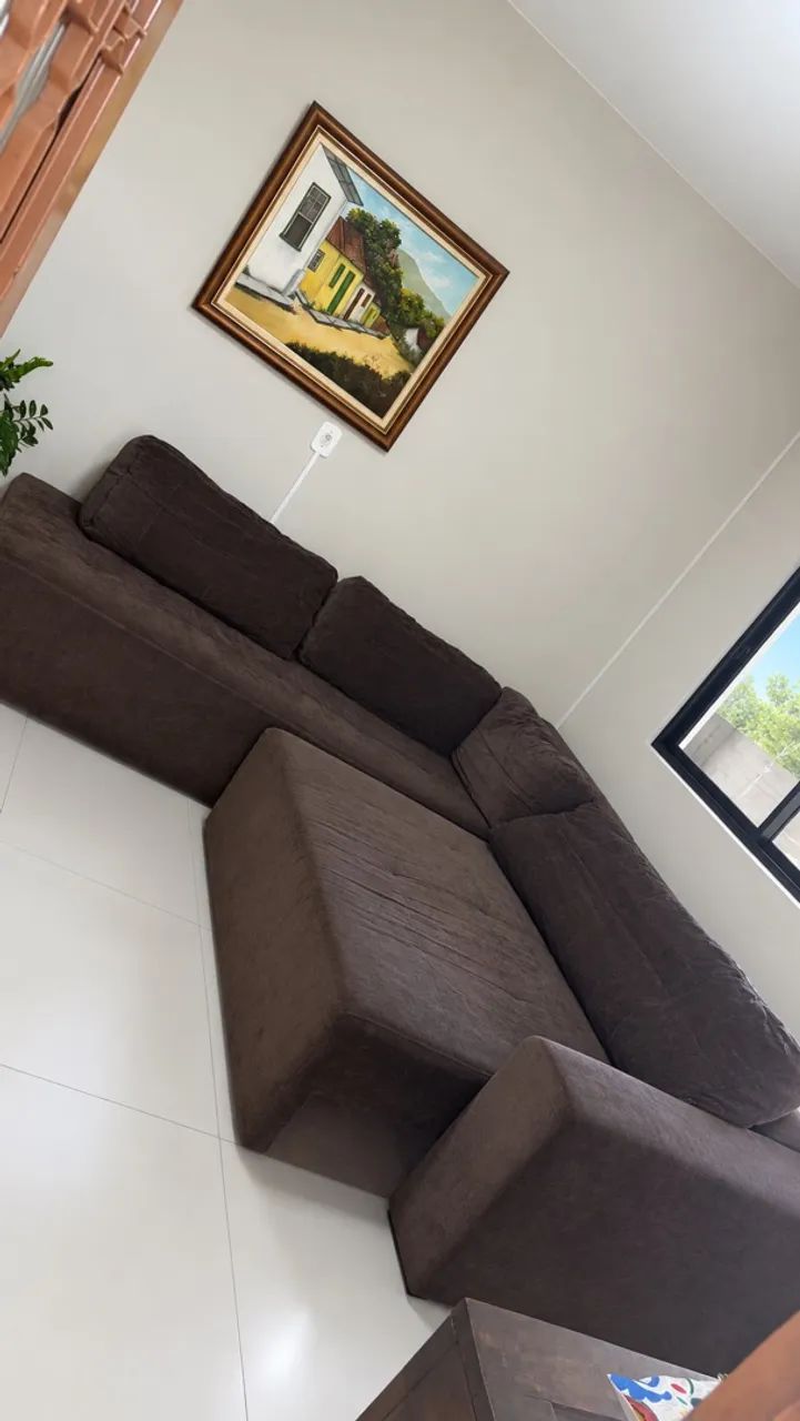 Sofá vira 2 camas