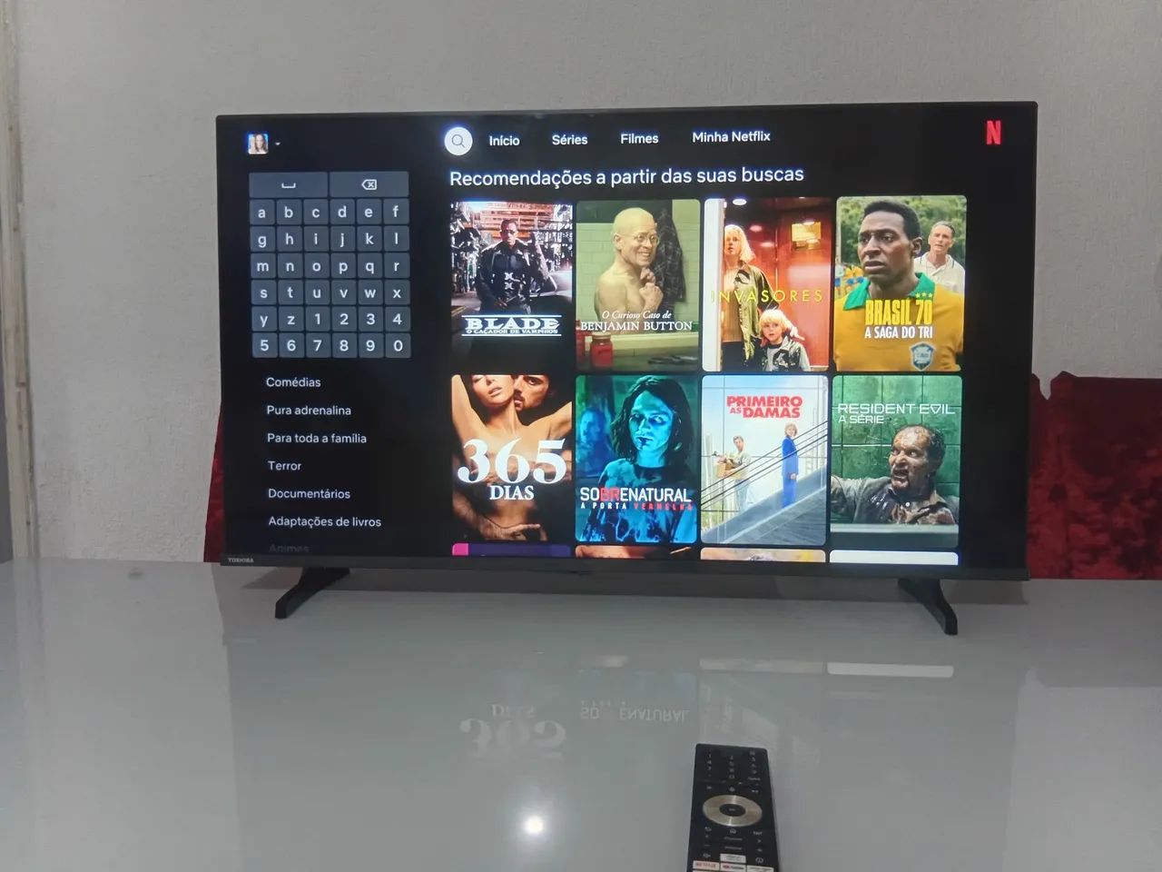 Tv smart Toshiba 40 polegadas novíssima ainda na garantia  - Foto 3