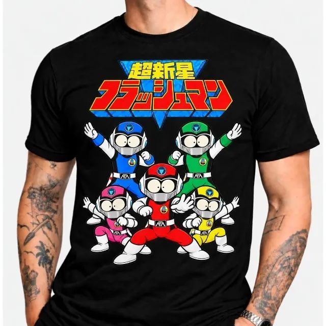 Camiseta Flashman Retrô Anos 80 - Foto 2