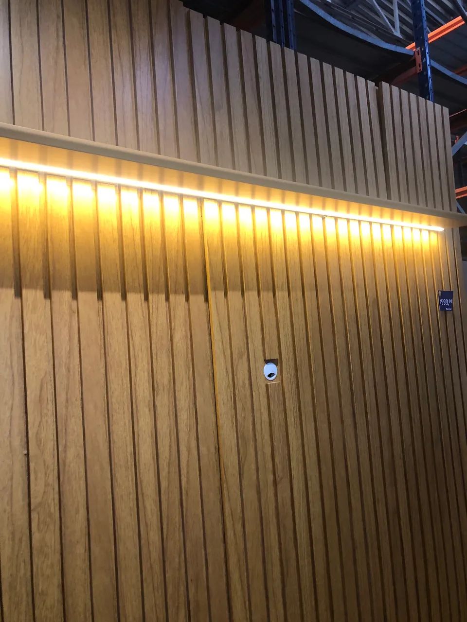 Painel ripado c/ led 2,30 NOVO  - Foto 4