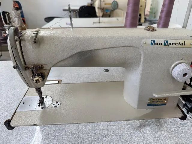 Máquina de costura reta industrial 1agulha, marca Sun Special