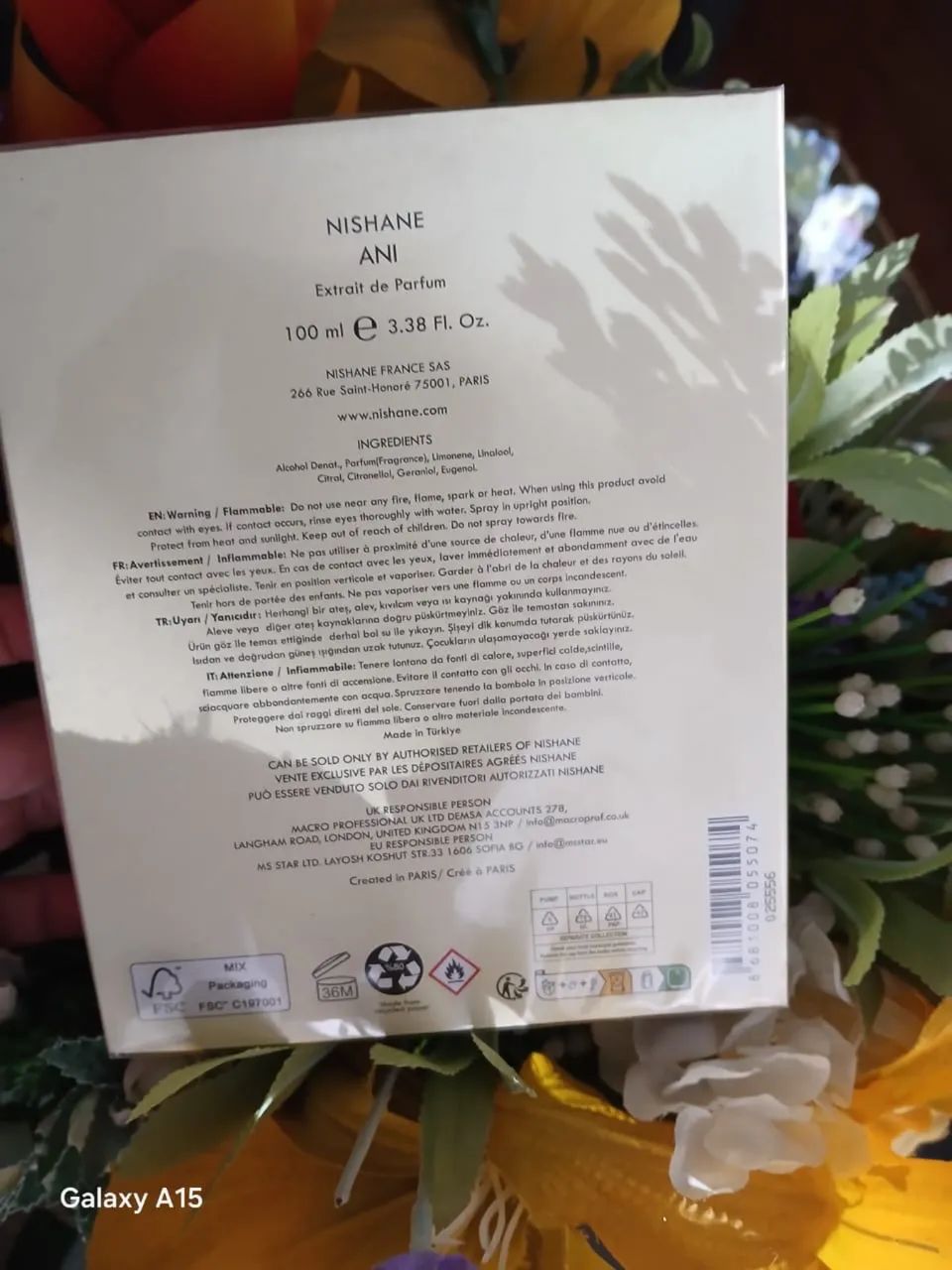 Nishane ani  extrait de parfum  100 ml.  - Foto 3