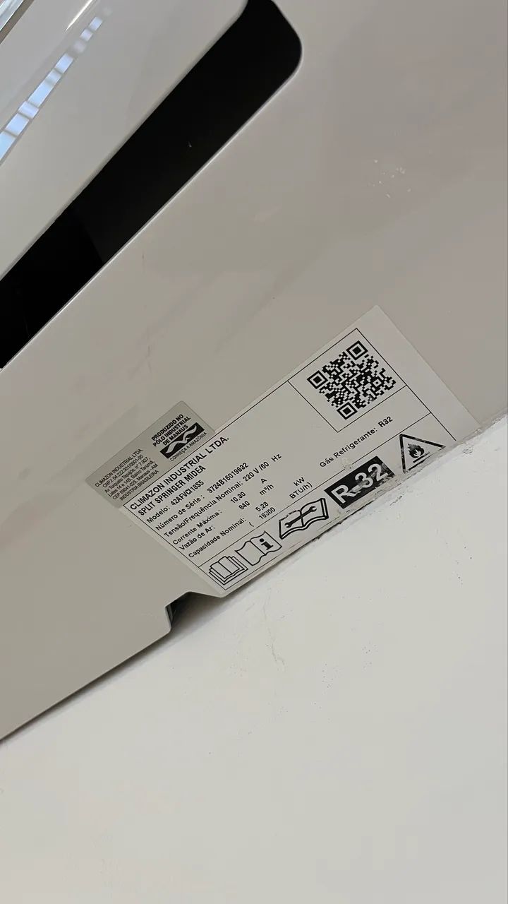 Vendo ar-condicionado Springer Midea - 12000/18000BTU/h - Foto 2