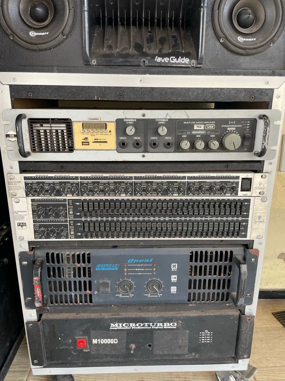 Equalizador e Compressor de áudio