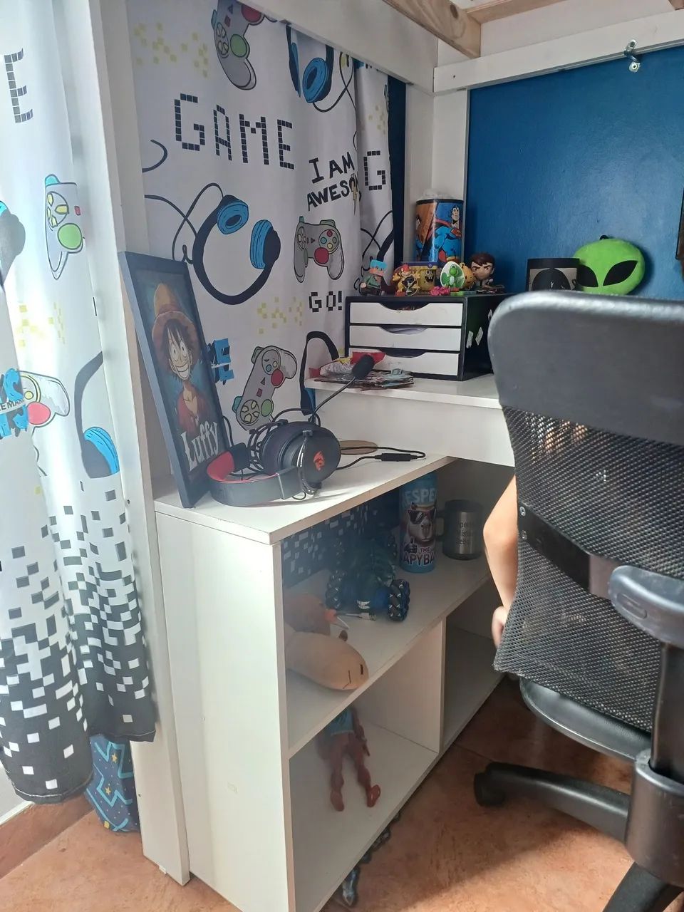 Beliche com escrivaninha praticidade e funcionalidade. - Foto 3