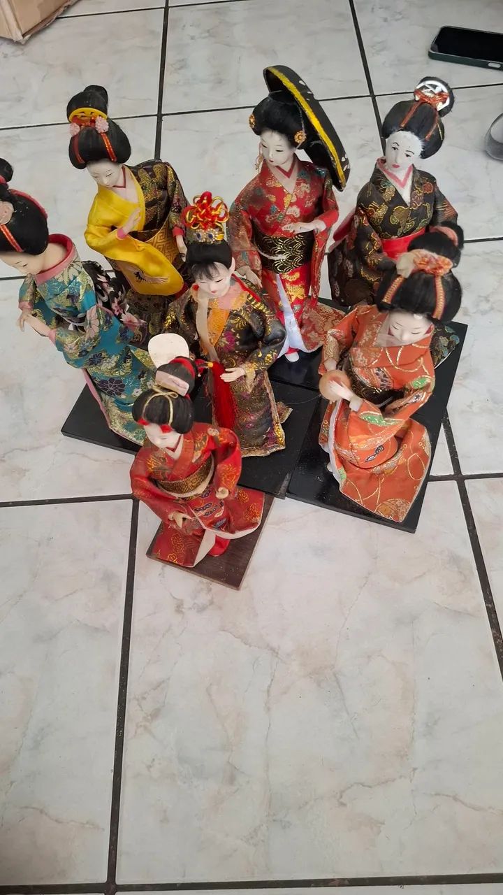 Bonecas Gueixas Oriental
