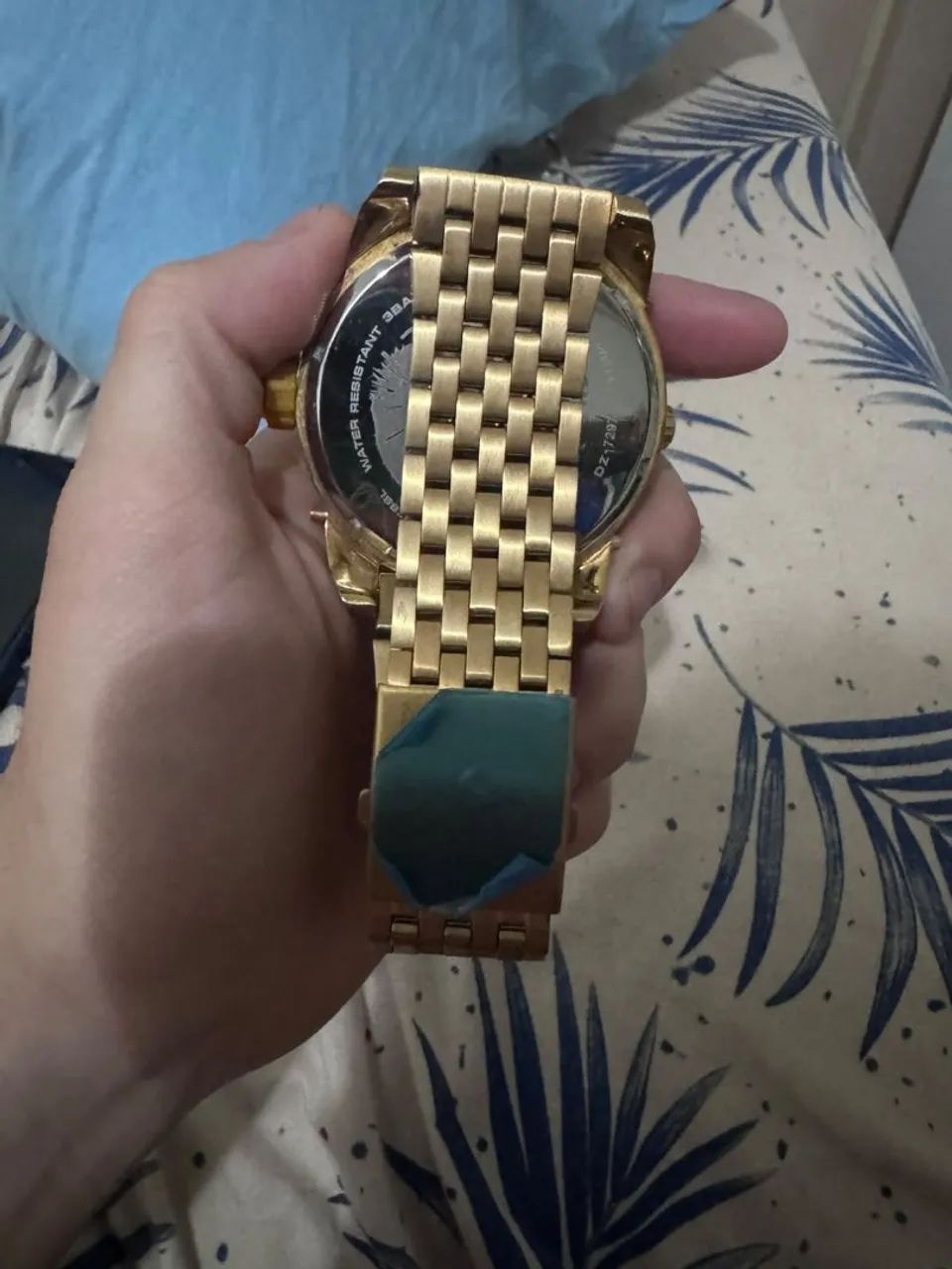 Relógio Diesel dourado  - Foto 4