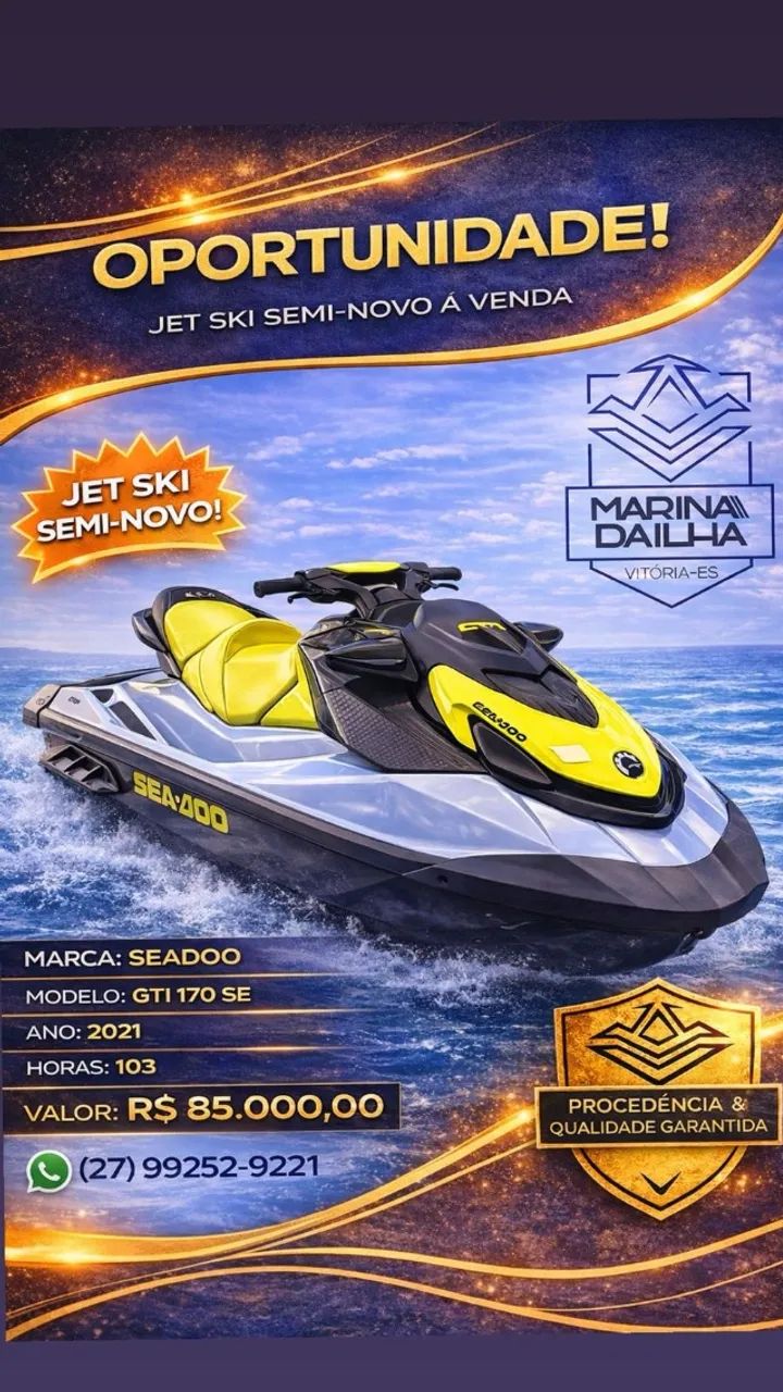 Jetski Seadoo Gti 170 - 2021