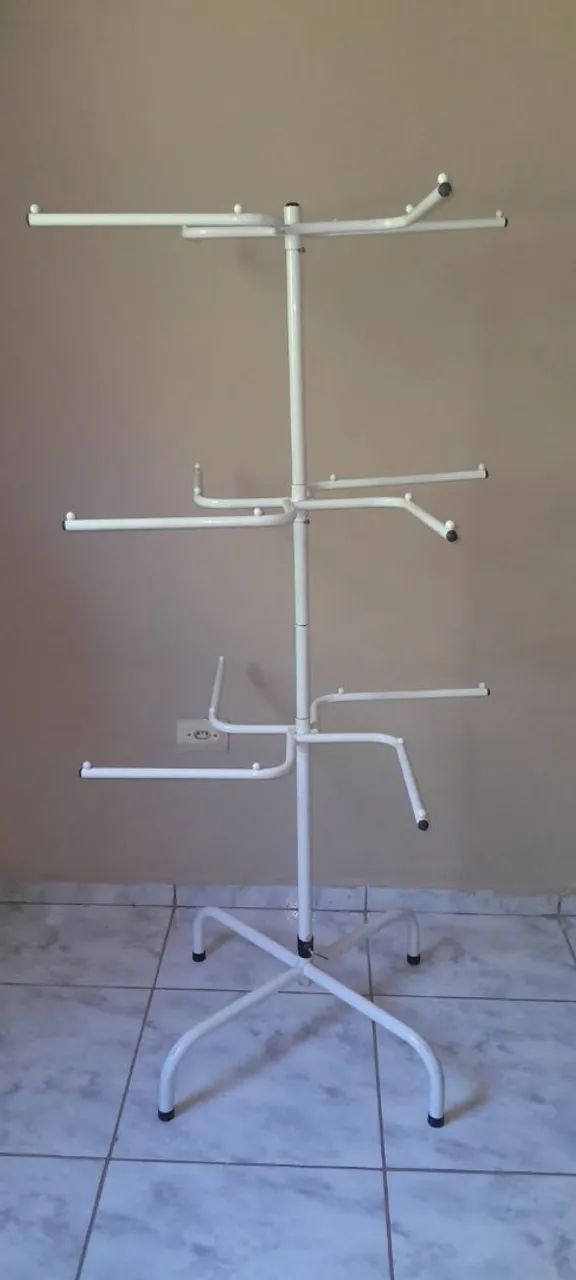 Expositor Arara Giratória 03 Níveis Para lingerie Calcinha cueca sutiãs