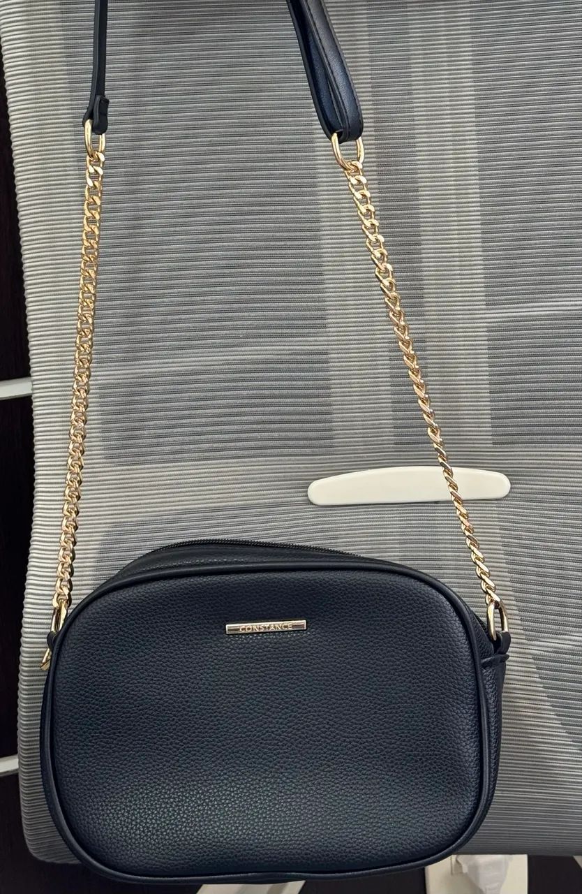 Bolsa Média Preta da Constance  - Foto 5