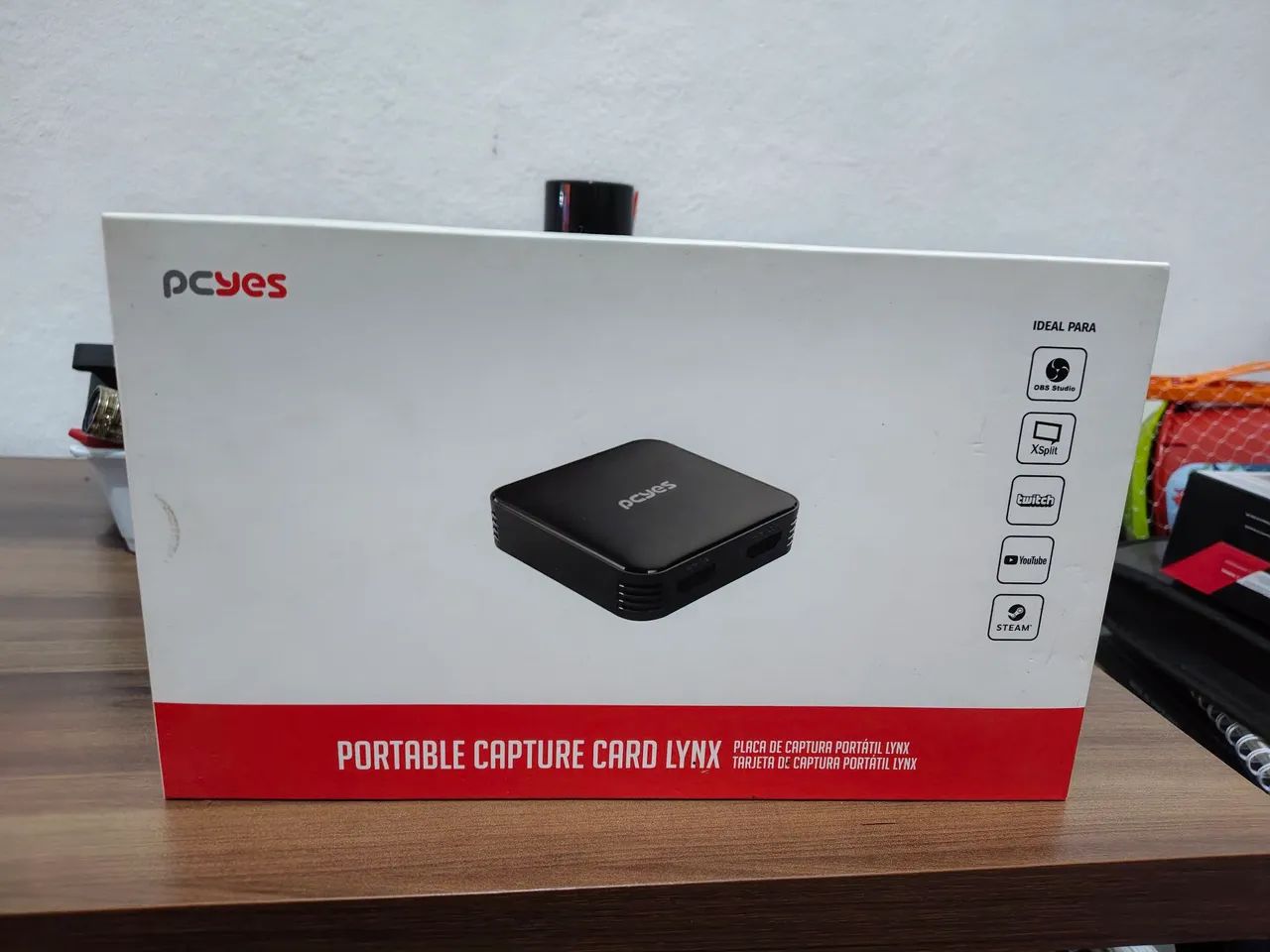 PLACA DE CAPTURA CARD LYNX PCYES - Periféricos e Acessórios de