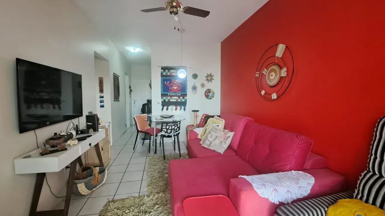 Apartamento de 1 quarto, 1 vaga e sacada com Churrasqueira em Canasvieiras - Florianópolis - Foto 5