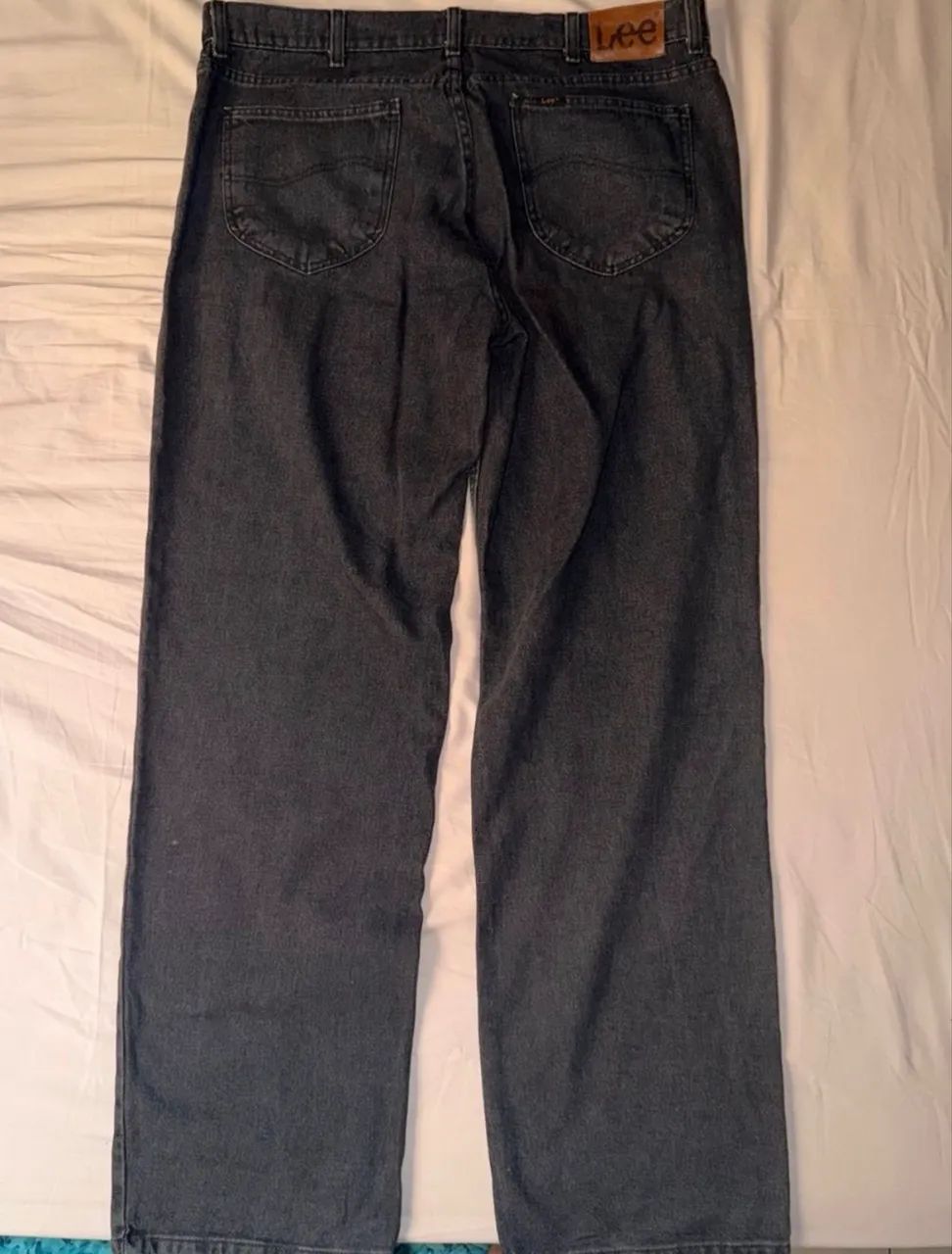 CALÇA LEE JEANS PRETO 52 IMPORTADA (PEÇA RARA EM PERFEITO ESTADO) 