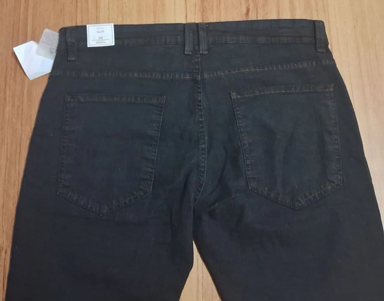 Calça jeans preta C&A - Foto 3