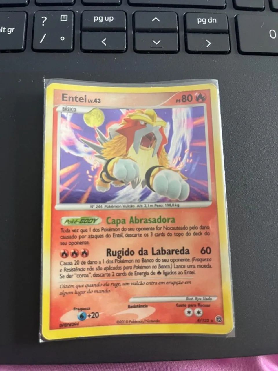 Carta Pokémon - Entei 4/132 