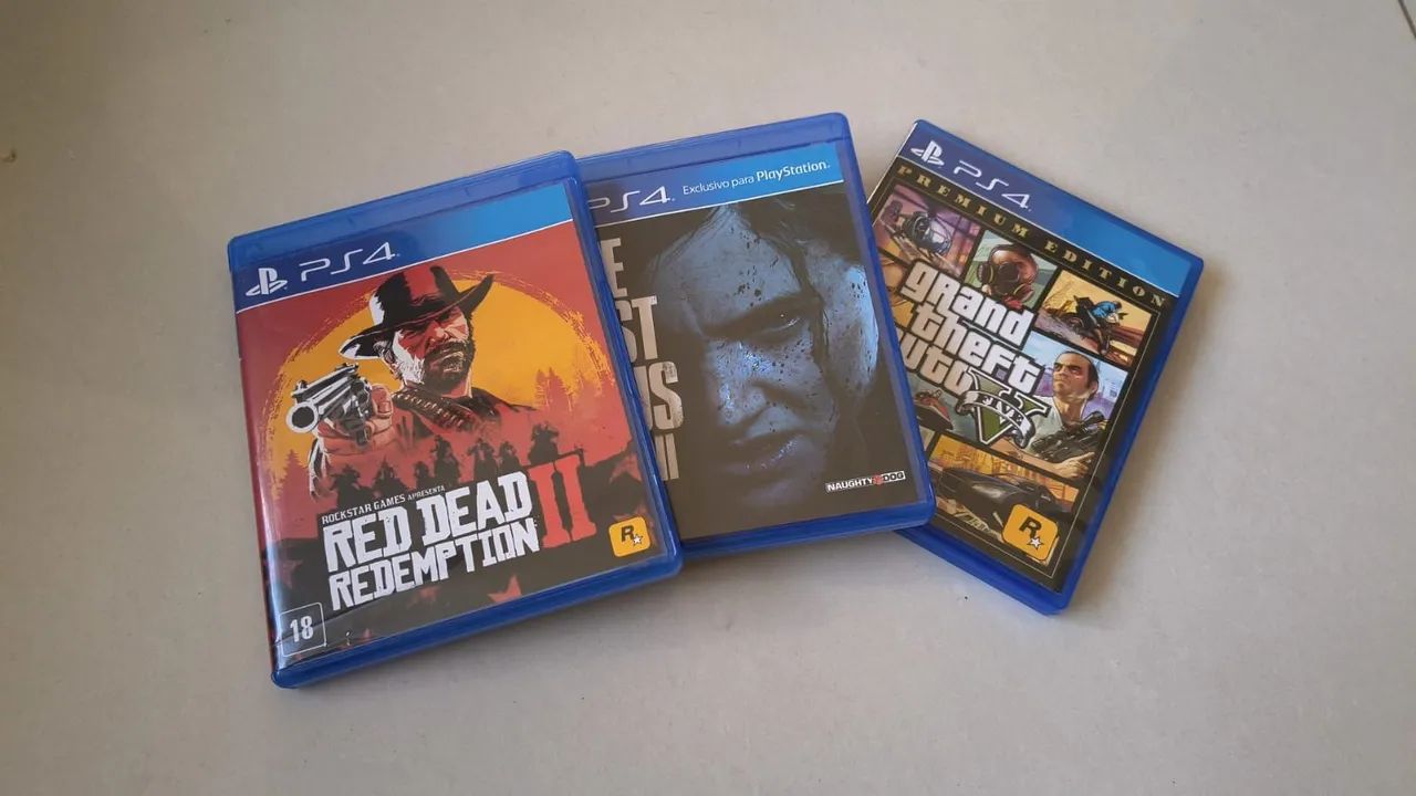 Vendo jogos de ps4 