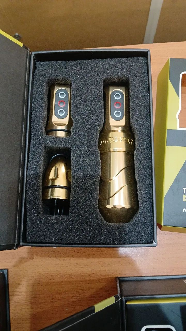 Maquina de tatuagem wireless 