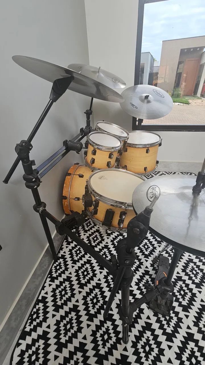 Bateria Acústica RMV Completa - Foto 3