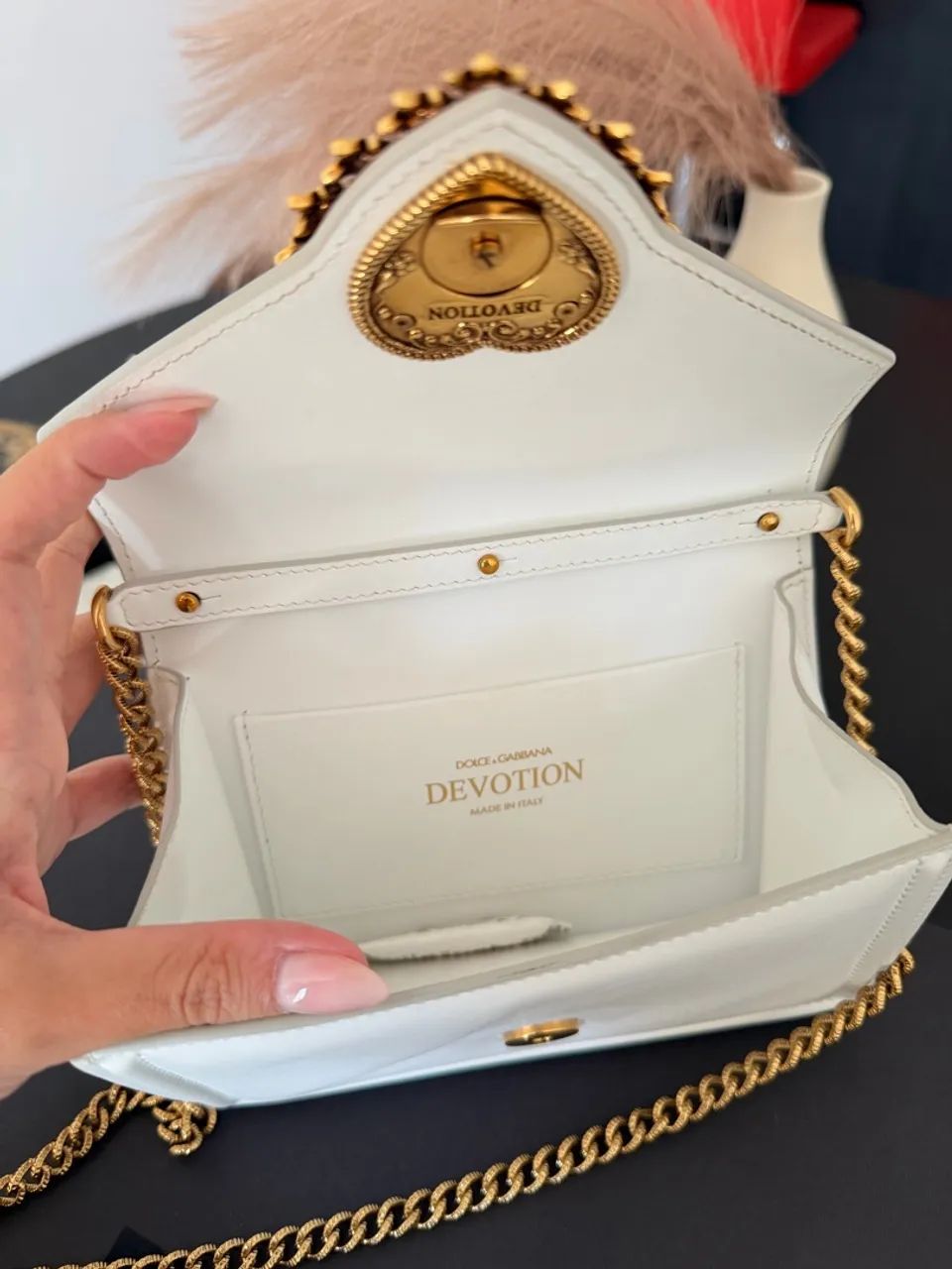 Dolce & Gabbana Devotion Branca Original | Impecável + Completa