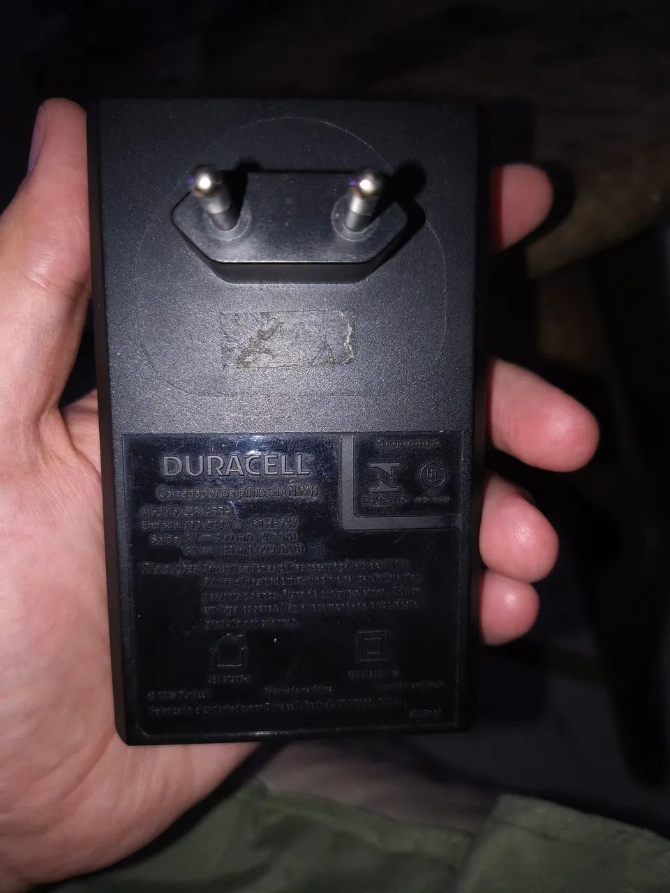 Carregador de pilhas Duracell  - Foto 2