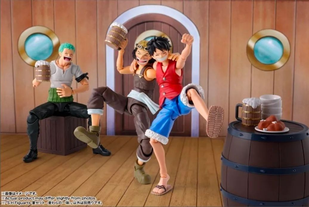 One Piece Sh Figuarts Kit Party Set  - Foto 5
