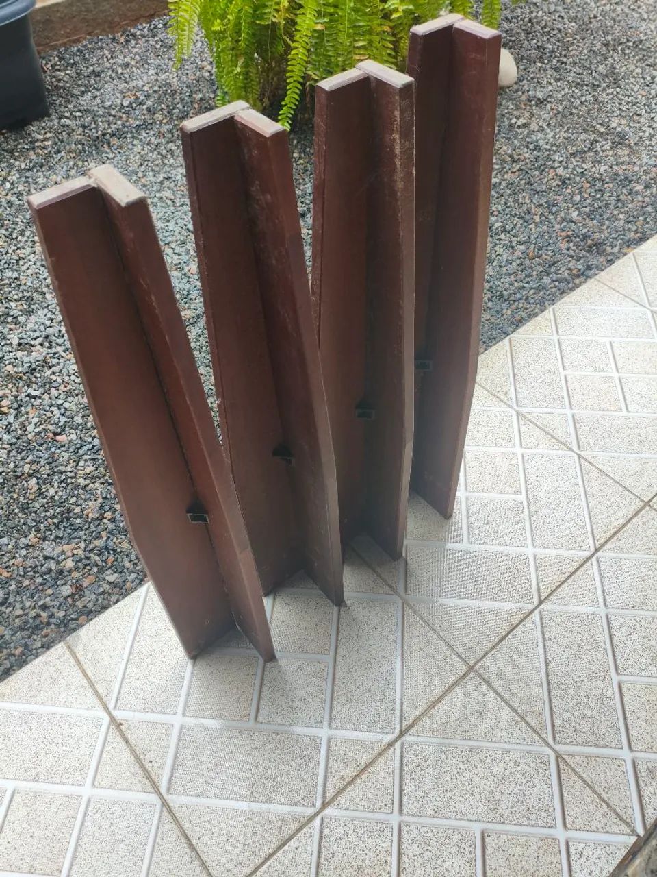 Mesa madeira Canadá maciça 150  - Foto 3