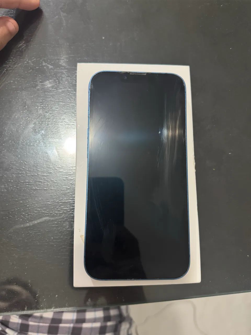 iPhone 13 128GB Azul com defeito na câmera 0.5x - Foto 2