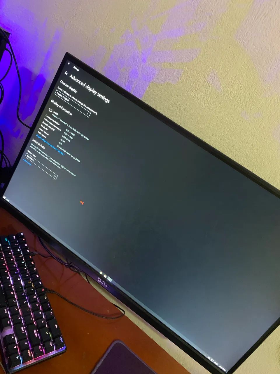 Monitor Gamer Duex 27 Polegadas 165Hz - 27" - Foto 2